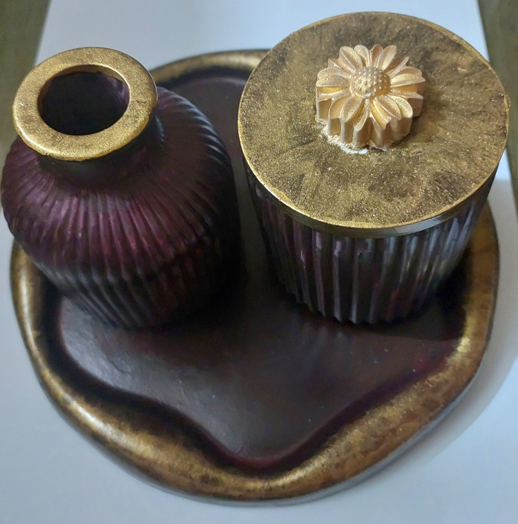 دکوری کنار مبلی پرنیان سنگ مصنو عی